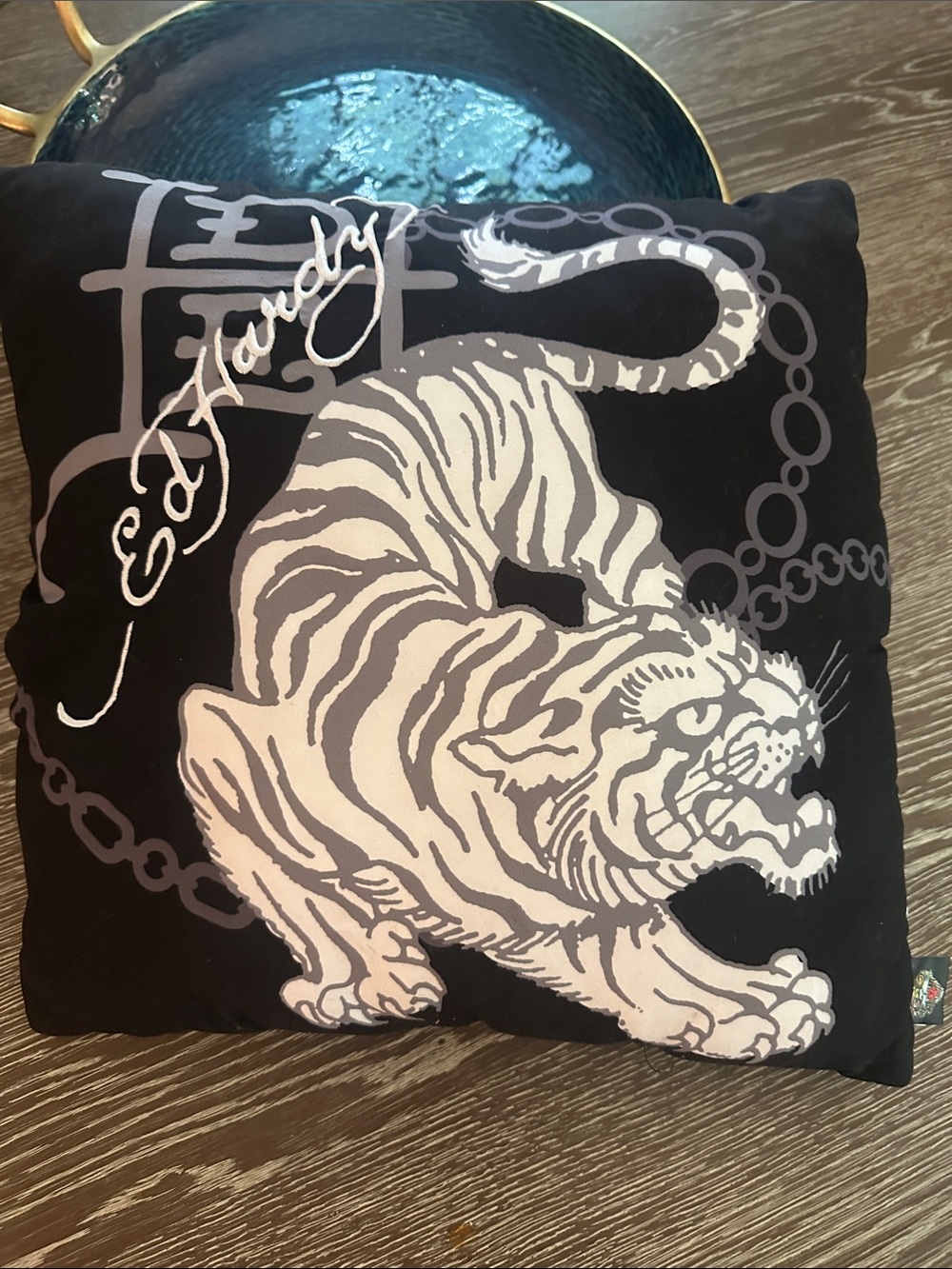 Ed Hardy Tiger Tattoo Collection Pillow